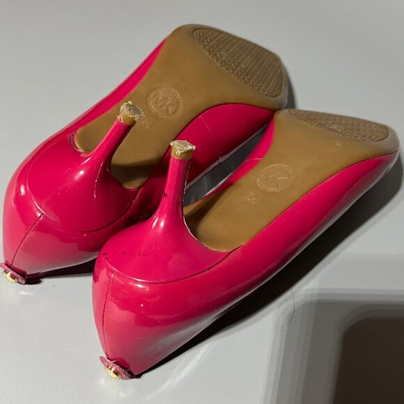 Michael Kors Hot Pink Heels - Picture 6 of 6